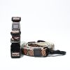 Trendy Printed PVC Dog Leash & Collar Set, Waterproof Durable Pet Lead with Unique Pattern, Adjustable for Small Medium Large Dogs