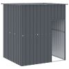 Dog House Anthracite Galvanized Steel Large Durable Dog House
